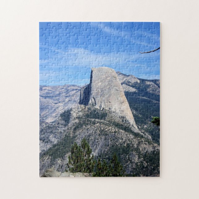 Puzzle Half Dome from Washburn Point, Yosemite, (Vertical)