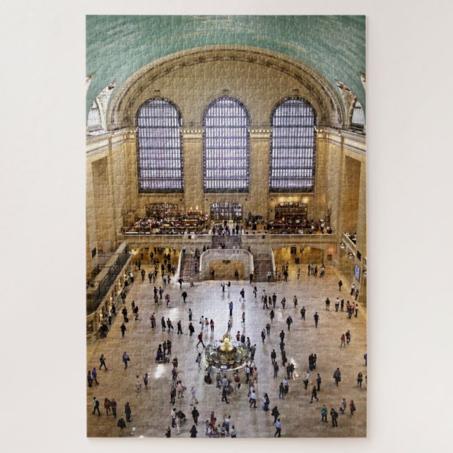 Puzzle Hall principal de la gare centrale de 1914 (Vertical)