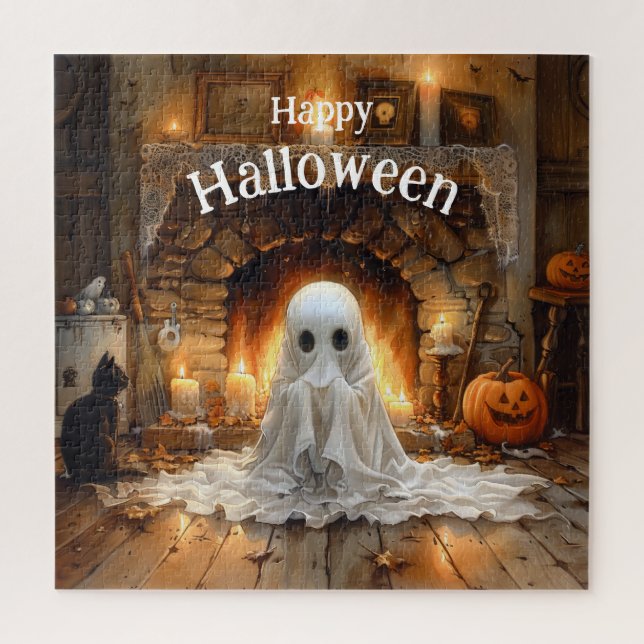 Puzzle Halloween au coeur des tantes (Vertical)