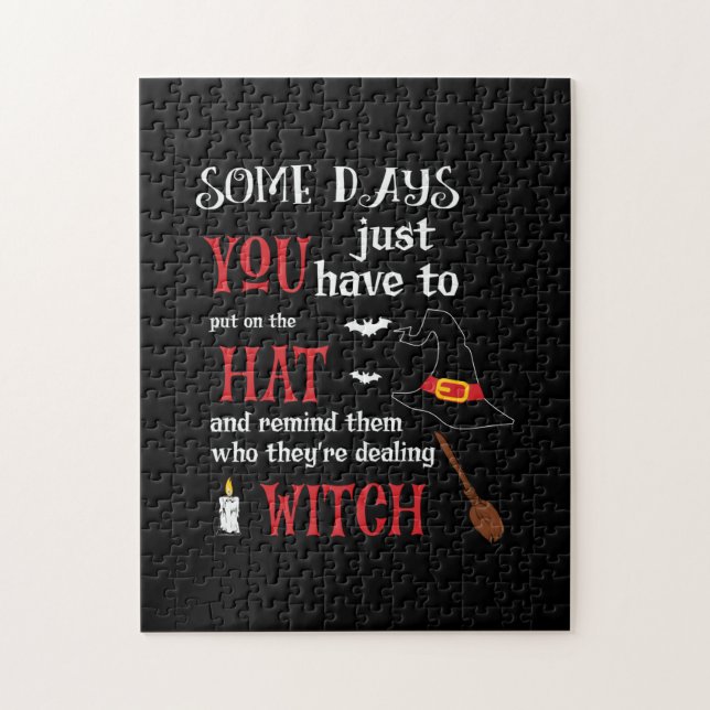 Puzzle Halloween Certains Jours Vous Devez Anniversaire (Vertical)