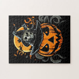 Puzzle Halloween/citrouille/automne/automne