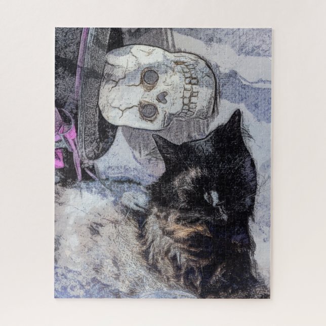 Puzzle Halloween cosy (Vertical)