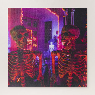 Puzzle Halloween Crânes Horreur