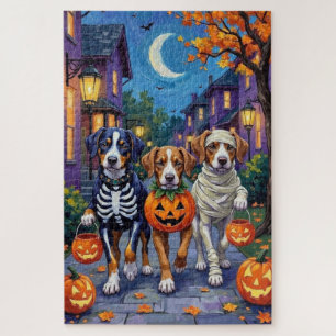 Puzzle Halloween de la Grande Suisse de montagne