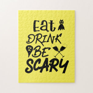 Puzzle Halloween Eat