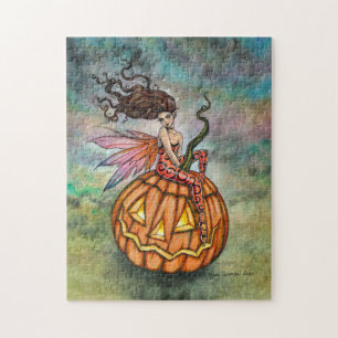 Puzzle Halloween Fairy Imaginaire Art par Molly Harrison