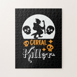 Puzzle Halloween Funny Cereal Anniversaire
