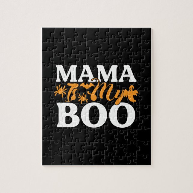 Puzzle Halloween Maman est mon Boo Anniversaire (Vertical)