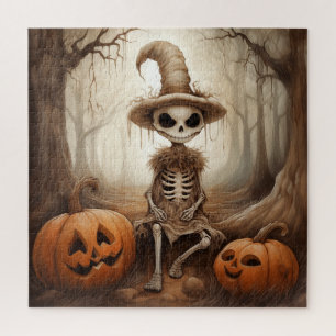 Puzzle Halloween Skeleton