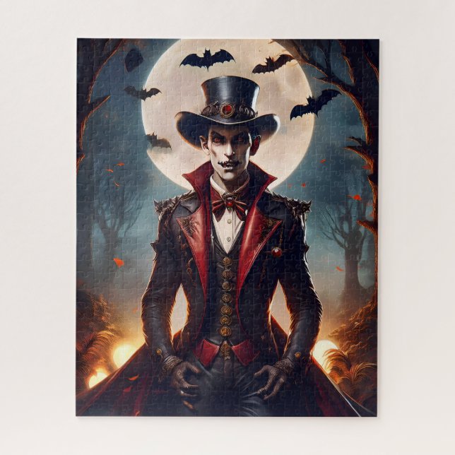 Puzzle Halloween Steampunk Gothique Zombie Vampire (Vertical)