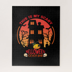 Puzzle Halloween This Is My Scary Helloween Costume