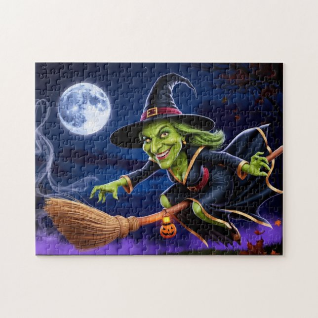 Puzzle Halloween/Witch (Horizontal)