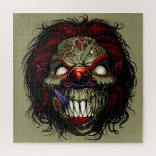 Puzzle Halloween Zombie Tueur Clown Effrayant
