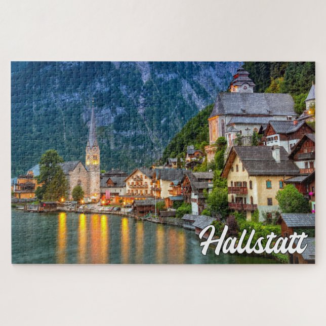 Puzzle Hallstatt, Autriche (Horizontal)