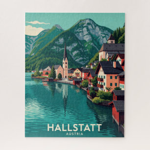Puzzle Hallstatt Autriche Voyage Vues sur le Lac