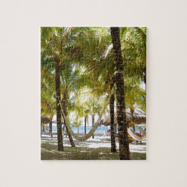 Puzzle Hamac et palmiers (Vertical)