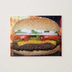 Puzzle Hamburger