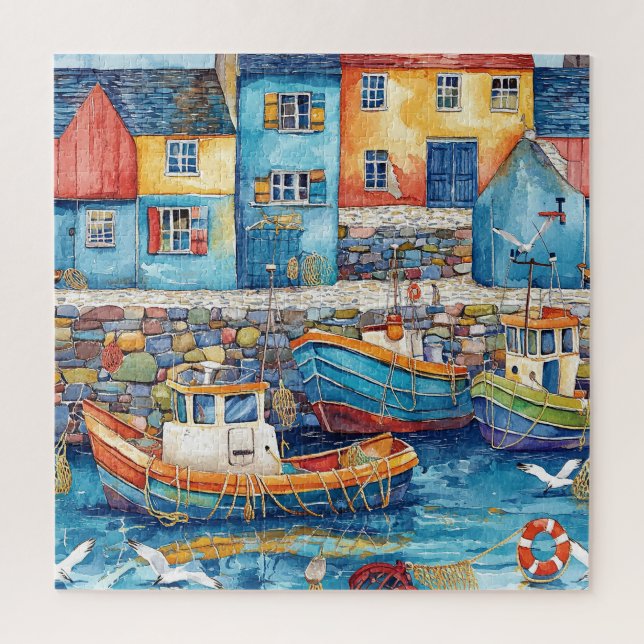 Puzzle Hameau maritime (Vertical)