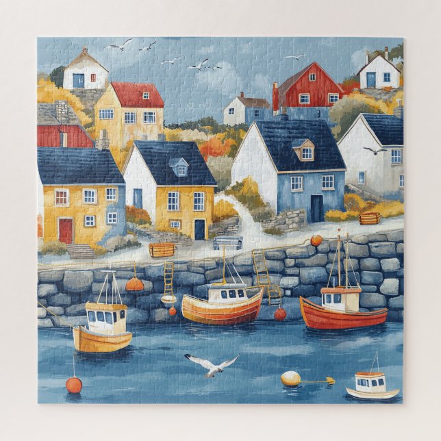 Puzzle Hameau maritime (Vertical)