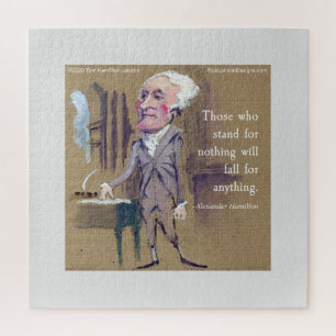 Puzzle Hamilton "Tenez-Vous Pour Quelque Chose" Jigsaw Pu