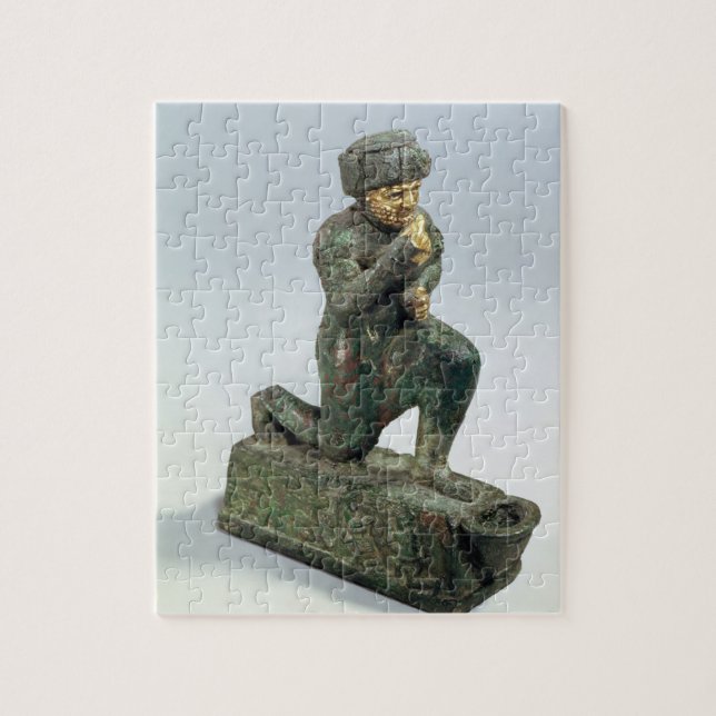 Puzzle Hammurabi, roi de Babylone, priant avant un sacre (Vertical)
