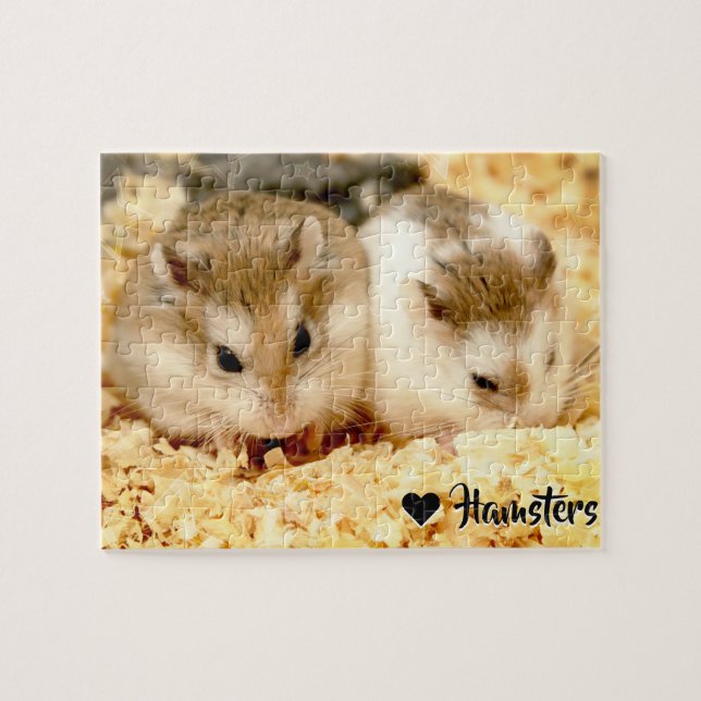 Puzzle Hammyville - Cute Hamster (Horizontal)