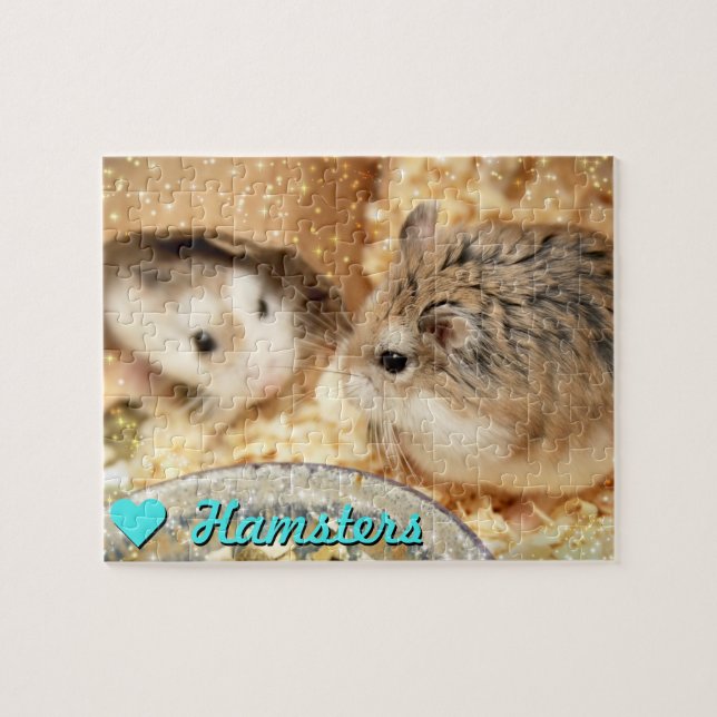 Puzzle Hammyville - Cute Hamsters (Horizontal)