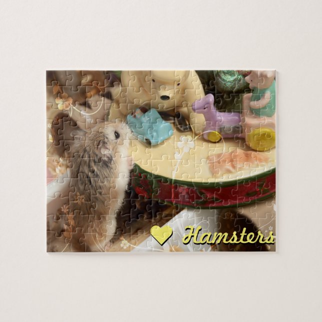 Puzzle Hammyville - hamster mignon (Horizontal)