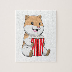 Puzzle Hamster au cône de Popcorn