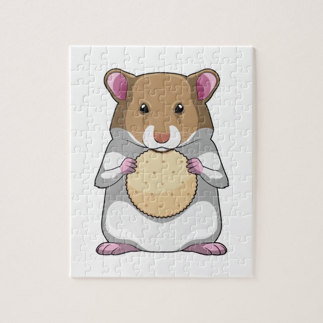 Puzzle Hamster avec biscuit (Vertical)