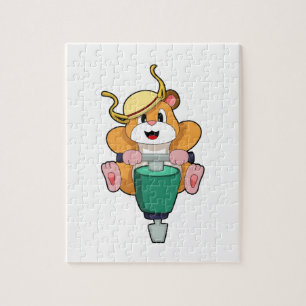 Puzzle Hamster avec Jackhammer