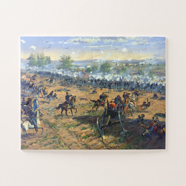 Puzzle Hancock à Gettysburg Pickett's Charge (Horizontal)