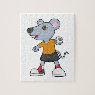 Puzzle Handball de souris