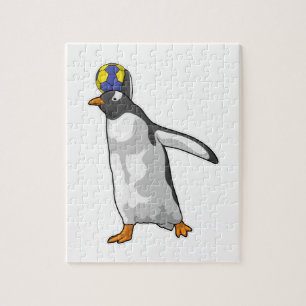 Puzzle Handball joueur de pingouin Handball
