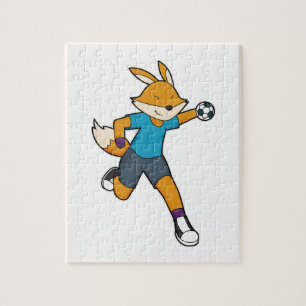 Puzzle Handball joueur Fox