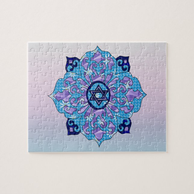 Puzzle Hanoukka (Horizontal)