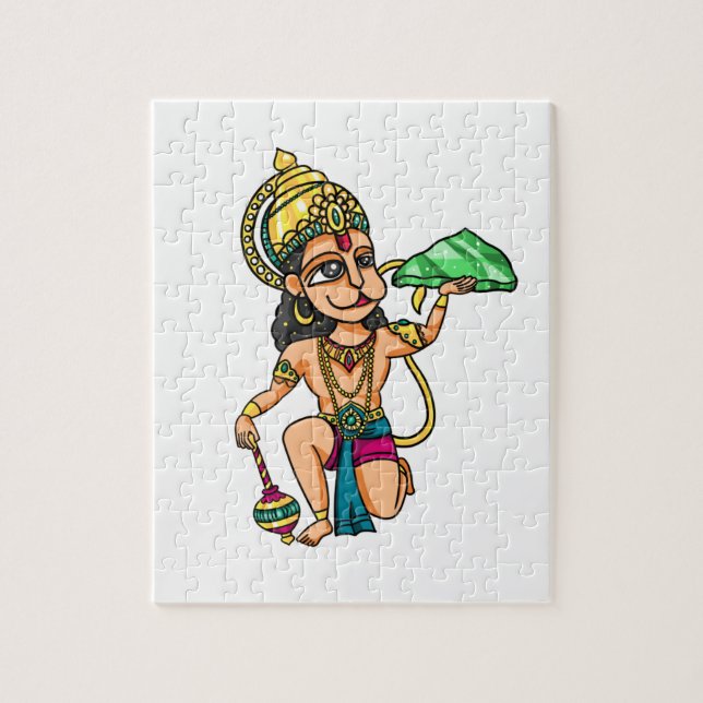Puzzle Hanuman (Vertical)