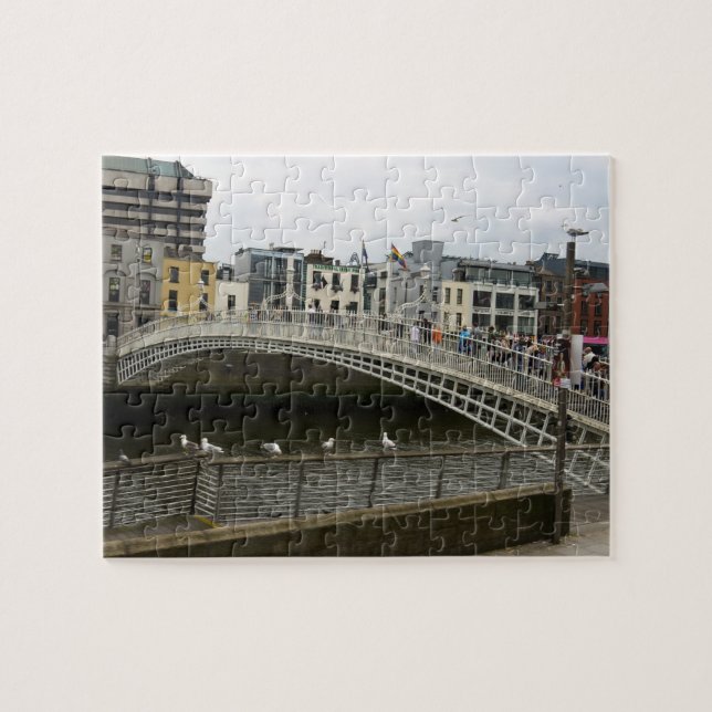 Puzzle Hapenny Bridge Dublin (Horizontal)