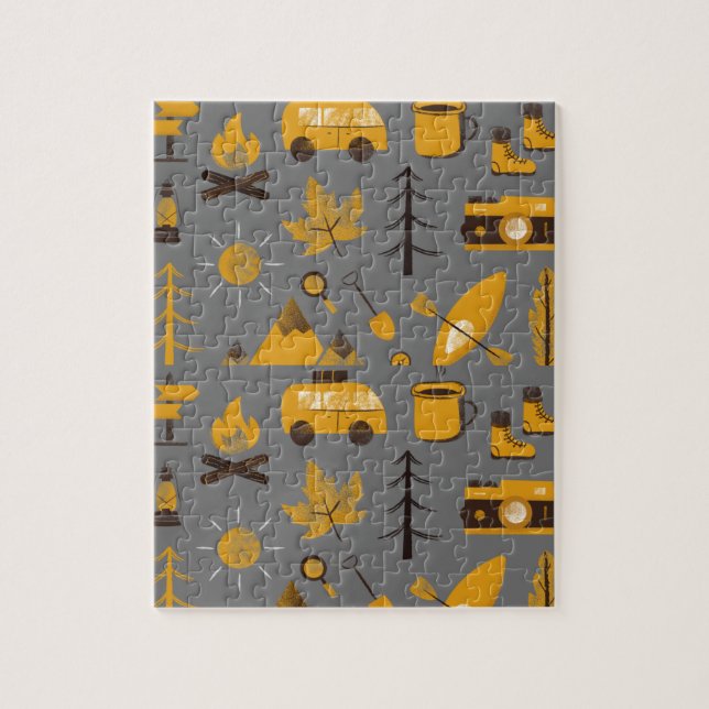 Puzzle Happy Camper (Vertical)