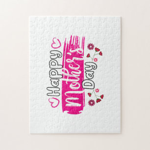 Puzzle Happy Mother's Day 2025 Tshirt pour Femmes Maman G