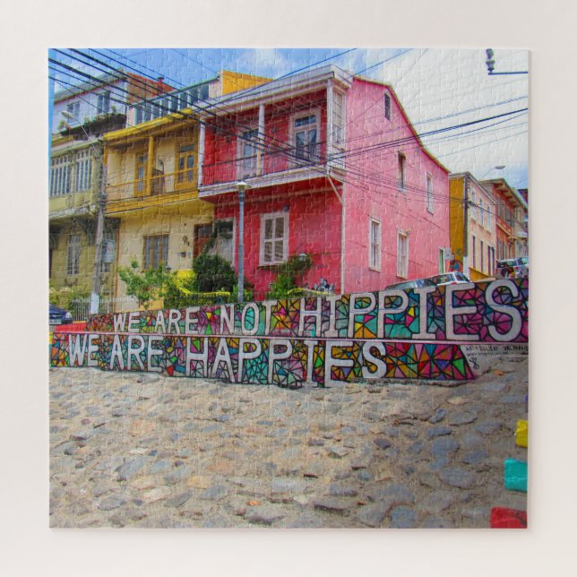 Puzzle happy not hippy (Vertical)