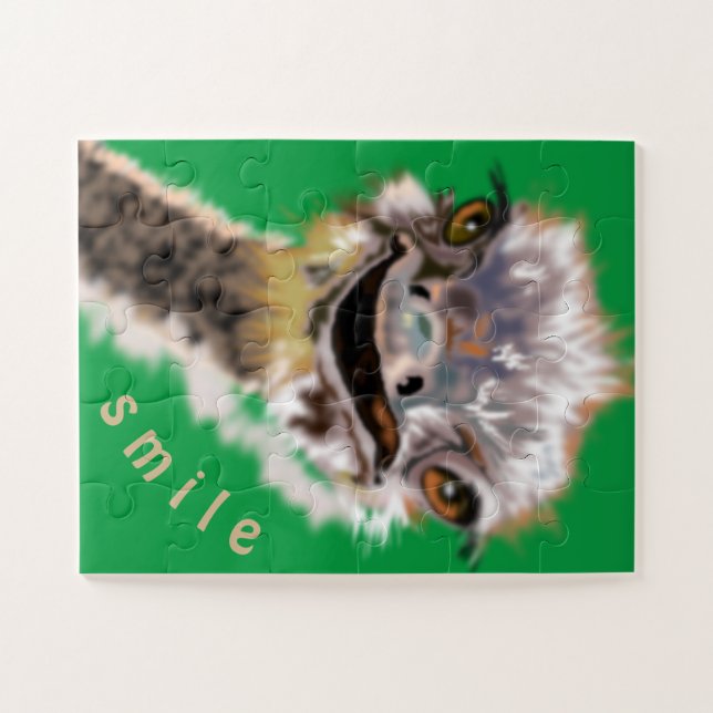 Puzzle Happy Ostrich - Smile (Horizontal)