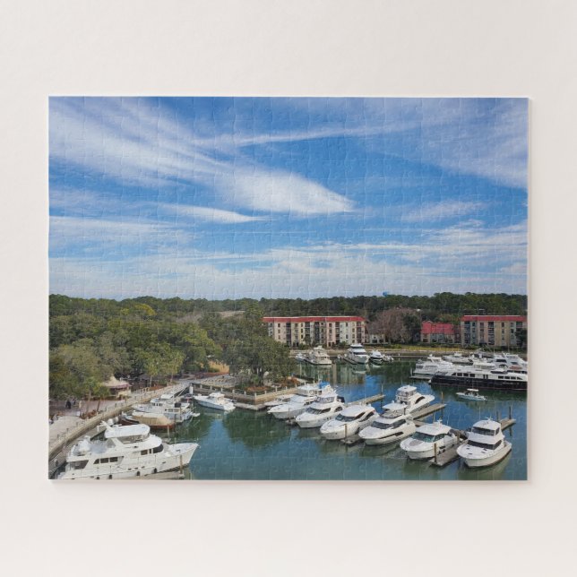 Puzzle Harbour Town Hilton Head Island Caroline du Sud (Horizontal)