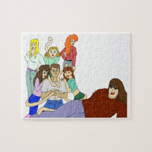 Puzzle Harem de queues