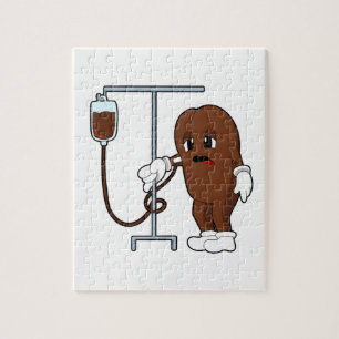 Puzzle Haricot de café avec pot de café