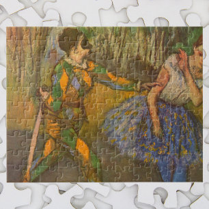 Puzzle Harlequin et Columbine par Edgar Degas Art Vintage
