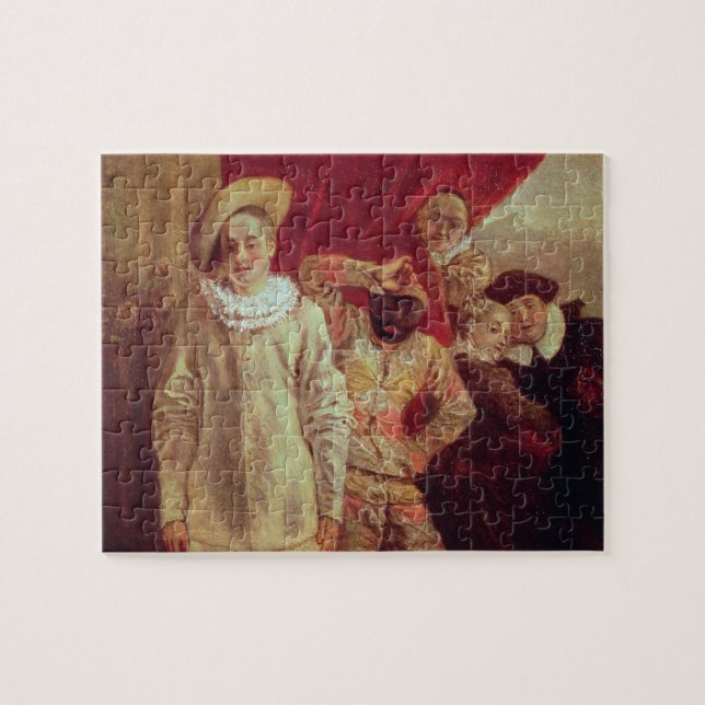 Puzzle Harlequin, Pierrot et Scapin, acteurs de COM (Horizontal)