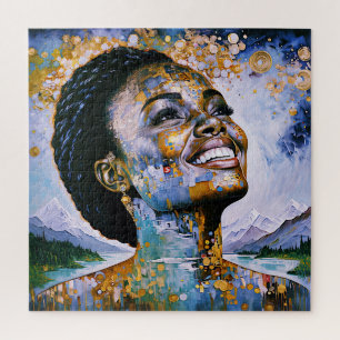 Puzzle "Harmonie dans l'or et le ciel"