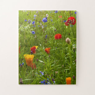 Puzzle Harmonie de fleurs sauvages Prairie de Dunvegan,