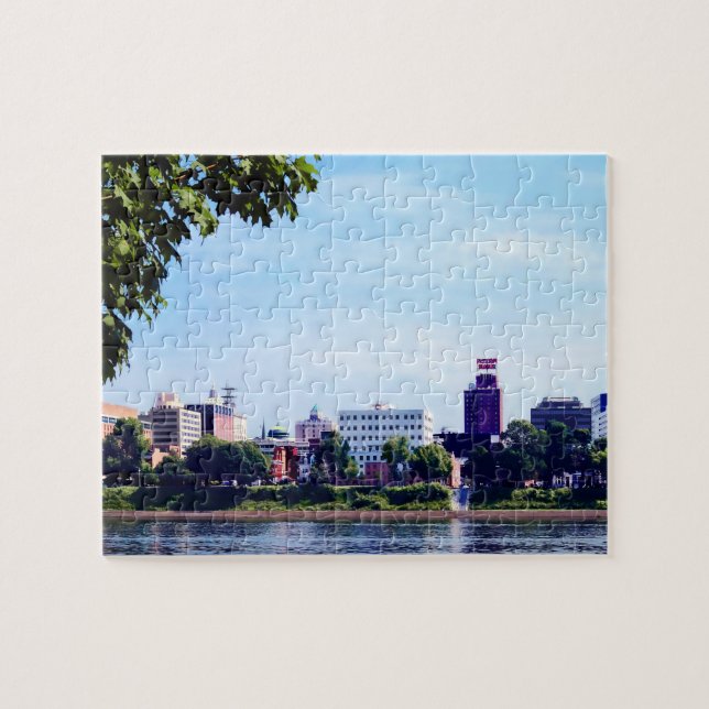 Puzzle Harrisburg PA Skyline (Horizontal)